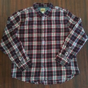NWOT Roebuck & Co Young Man's Flannel Shirt 2X